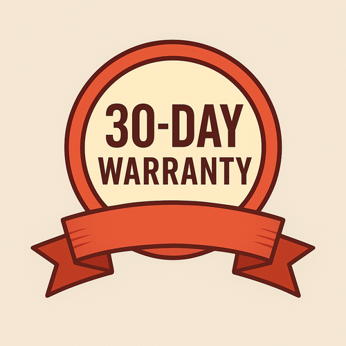 30-Day Warranty